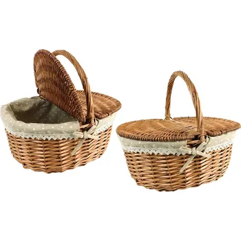 Nákupní košík PROHOME - Košík proutěný 40x31x19cm
