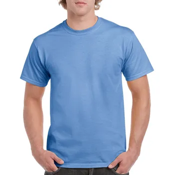 Pánské oblečení Gildan Heavy Cotton™ Adult T-shirt, modrá (Carolina Blue)