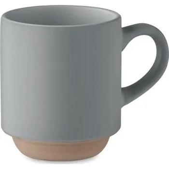 Keramický stohovatelný hrnek 170ml - CERACK, šedá