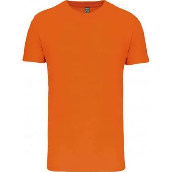 Pánské tričko Kariban Bio150ic Men's Round Neck T-shirt, oranžová (Tennessee Orange)