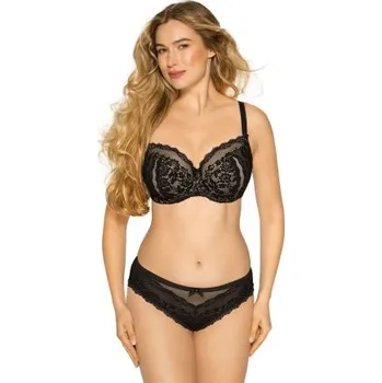 Podprsenka Polovyztužená podprsenka Gaia 952 Claudia Černá 65G