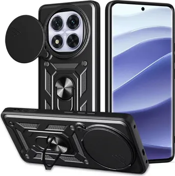Pouzdro na mobilní telefon Kryt Xiaomi Redmi Note 14 Pro 4G / 5G / Poco X7 Tech-Protect CamShield Pro černý