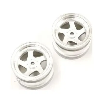 RC náhradní díl Wheel 5 Spokes 1.7 inches Satin Chromed (2) Kyosho Optima - expresní doprava