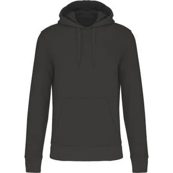 Pánská mikina Kariban Men's Eco-friendly Hooded Sweatshirt mikina, šedá (Charcoal)