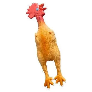Hračka pro psa Karlie GmbH Hračka pes Kuře pískací 25cm latex KAR