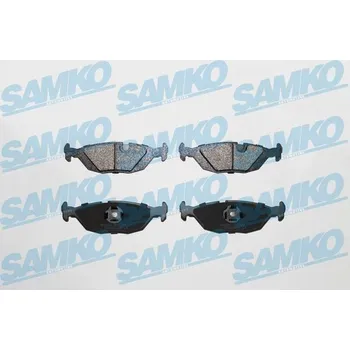 Brzdová destička Sada brzdových destiček, kotoučová brzda SAMKO 5SP238
