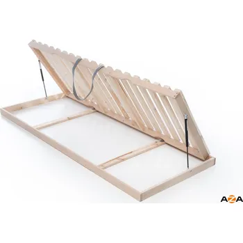 Ložnicová sestava Laťkový rošt Aza - pístový boční výklop