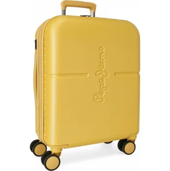 JOUMMA BAGS PEPE JEANS Highlight Ochre, ABS Cestovní kufr, 55x40x20cm, 37L, 7688623 (small exp.)