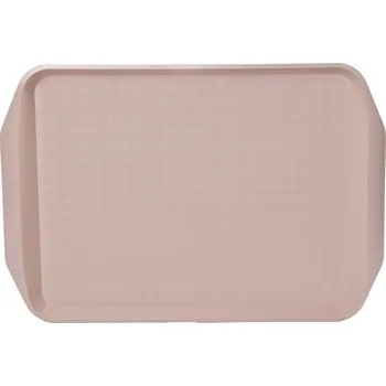 BESOP - Podnos 39x27cm béžový plastový