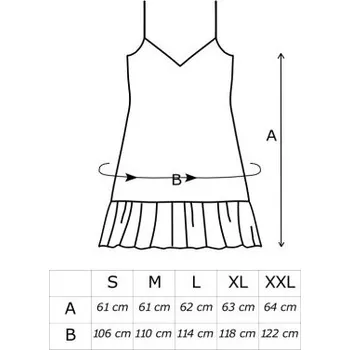 Dámská noční košile Noční košilka s tenkými ramínky Donna Cherry - bavlna Růžová L(40)