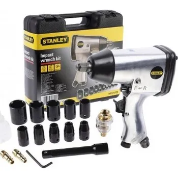 STANLEY Rázový utahovák - sada v kufríku - 160157XSTN - Rázový utahovák 1/2” s 10 hlavicemi