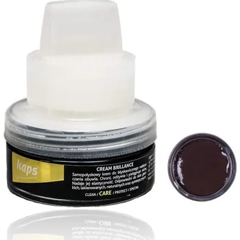 Pleťový krém Prémiový samoleštící krém na obuv Cream Brillance 50 ml tmavě hnědá