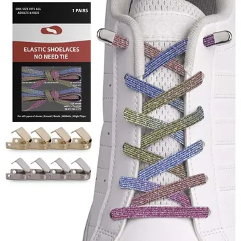 Sportovní střelba Elastické univerzální šňůrky s kovovými sponami - vícebarevné