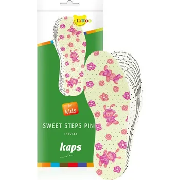 Vložka do bot Dětské stélky do bot Sweet Steps Pink Kids 29-35, 3ks