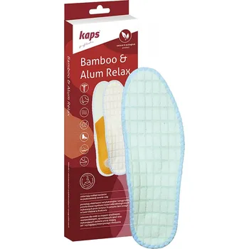 Vložka do bot Ortopedické bambusové vložky Bamboo Alum Relax 42
