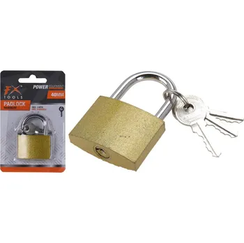 Visací zámek PROHOME - Zámek visací 40mm + 3 klíče