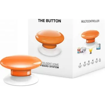FIBARO The Button - ovladač scén, Z-Wave, oranžový