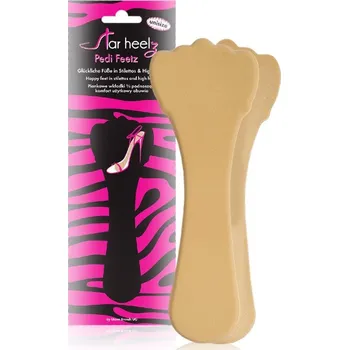 Vložka do bot Star Heelz Pedi Feetz tvarované stélky z polyuretanové pěny do dámské obuvi béžové