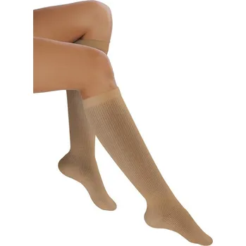 Dámské stahovací prádlo Kompresní cestovní podkolenky Avicenum TRAVEL 310, béžové