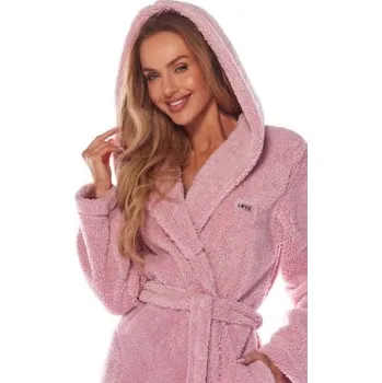Dámský župan Dámský župan LaL 2204 Brandi - měkký a teplý Starorůžová L