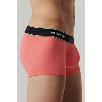 Boxerky Pánské boxerky Atlantic MH-1200 - magic pocket Korálová XL