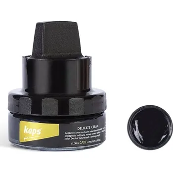 Pleťový krém Krém na kožené boty s aplikátorem Delicate Cream 50ml, černý