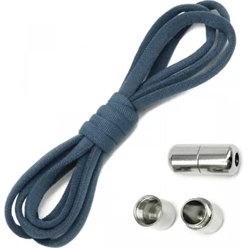 Tkaničky do bot Elastické šňůrky bez vázání No Tie Laces, 100cm, modrá