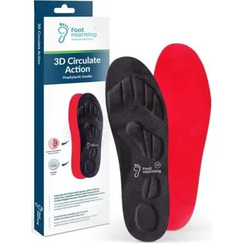 Zdravotní vložky do bot s podporou krevního oběhu 3D Circulate Action 44