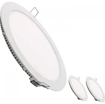 LED panel Kulatý zapuštěný LED světelný panel 23 x 23 cm, 20W