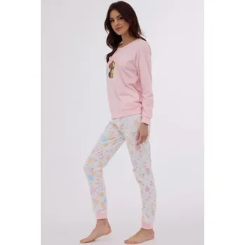 Dámské pyžamo Cornette Star Růžová S