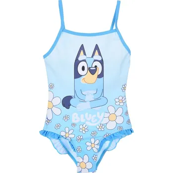 Dívčí plavky Modré dívčí jednodílné plavky Bluey Velikost: 110
