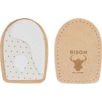 Vložka do bot Podpatky na ostrohy kožené latex, tělová, M (35-40)