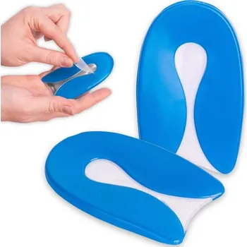 Vložka do bot Gelové podpatky do bot na paty, S (30-35)