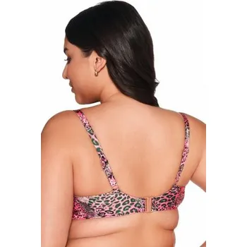 Dámské plavky Vyztužený horní díl plavek Ava Lingerie SK-216 Růžová 70G