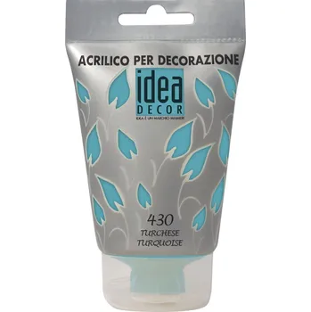 Vodová barva Maimeri Idea Decor Akrylová barva Turquoise 110 ml 1 ks
