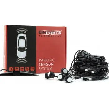 Držák SPZ Sada parkovacích senzorů EPP8200 16,5 mm bílá s displejem - přední/zadní EINPARTS AUTOMOTIVE