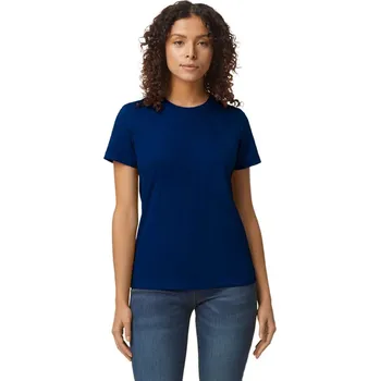 Chlapecké tričko Gildan Softstyle® Midweight Women's T-shirt, modrá (Navy)