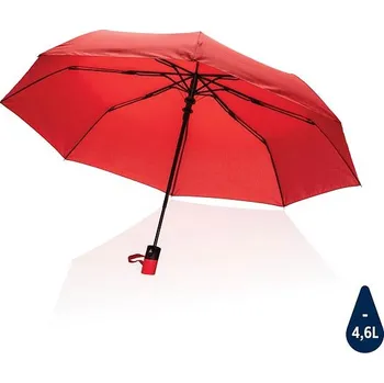 Deštník 21' auto-open deštník Impact ze 190T RPET AWARE™, červená, červená
