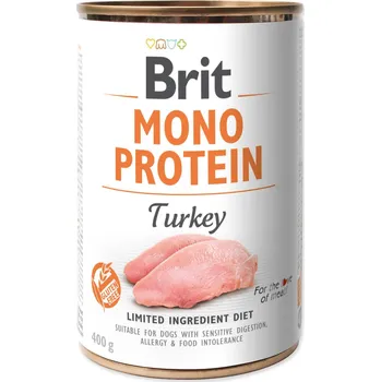 Konzerva Brit Mono Protein krůta 400g