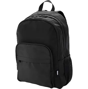 Městský batoh GRS recyklovaný batoh na notebook velikosti 15″ (38 cm), 20 l Trend Plus, černá