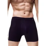 Boxerky Cornette Authentic 220 black 4XL Černá