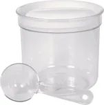 CURVER Dóza na potraviny 1l | transparentní