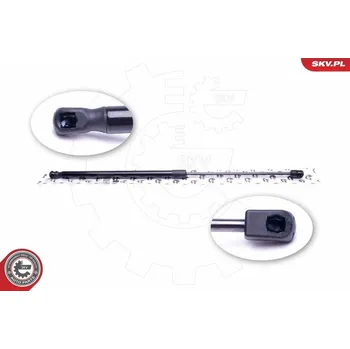 Příslušenství karosérie Plynová vzpěra (pneumatická pružina), zavazadlový prostor ESEN SKV 52SKV518