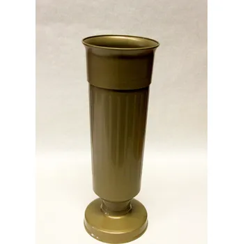 Váza BESOP - Váza na hrob 35cm zatížená zlatá