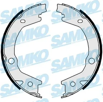 Brzdová čelist Sada brzdových čelistí, parkovací brzda SAMKO 89800