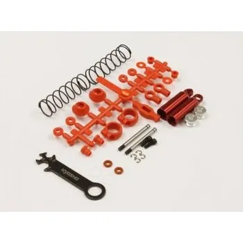 RC náhradní díl Rear Shock set Kyosho Tomahawk - Red (2) - expresní doprava