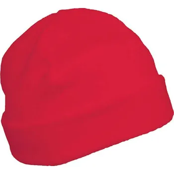 Čepice K-up Fleece Hat, červená (Cherry Red)