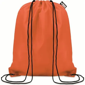 Městský batoh Batoh se šňůrkami 190T RPET - SHOOPPET, oranžová