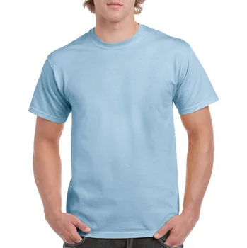 Pánské oblečení Gildan Heavy Cotton™ Adult T-shirt, modrá (Light Blue)