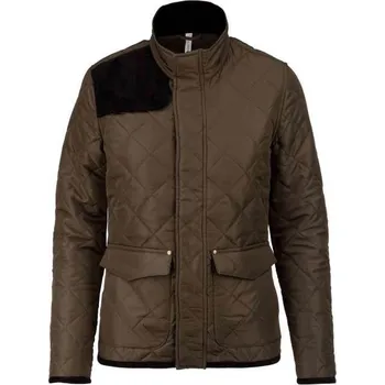 Kariban Ladies’ Quilted Jacket, zelená (Forest Green)